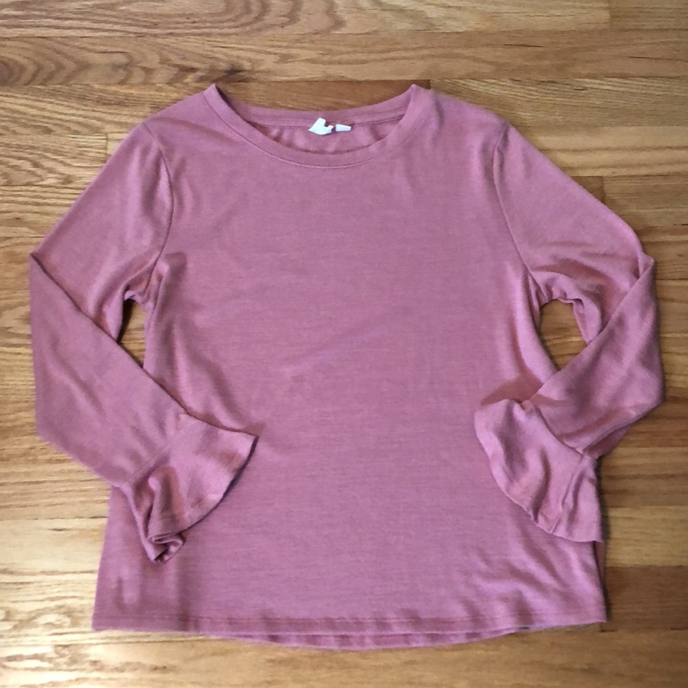Gap Long Sleeve Lightweight Bell Sleeve
